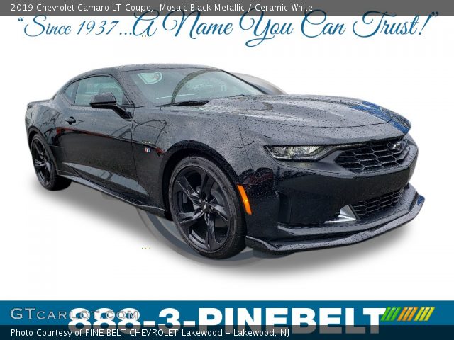2019 Chevrolet Camaro LT Coupe in Mosaic Black Metallic