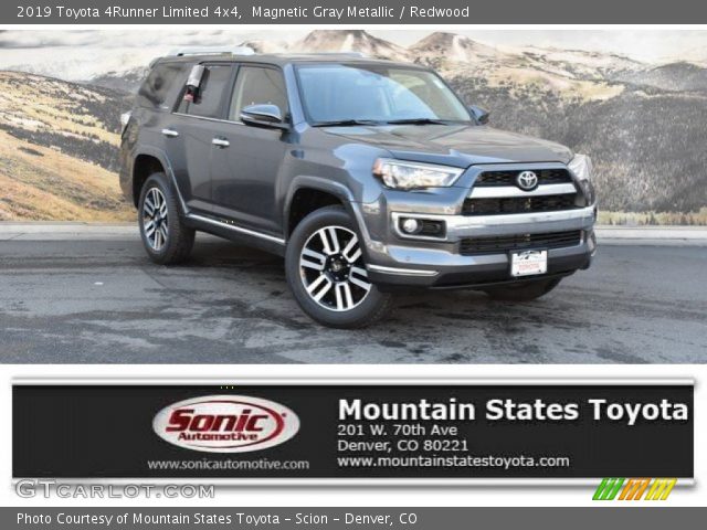 2019 Toyota 4Runner Limited 4x4 in Magnetic Gray Metallic