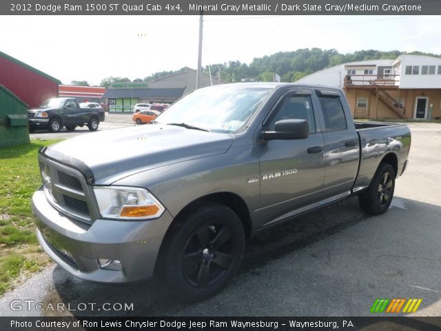 2012 Dodge Ram 1500 ST Quad Cab 4x4 in Mineral Gray Metallic