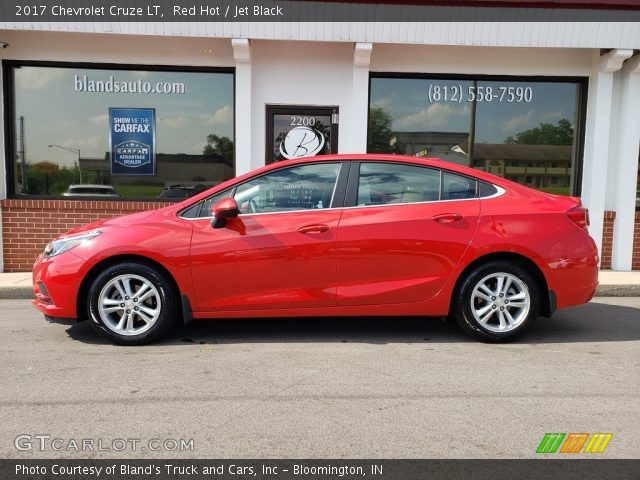 2017 Chevrolet Cruze LT in Red Hot