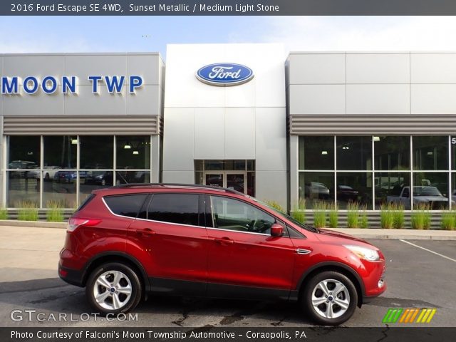 2016 Ford Escape SE 4WD in Sunset Metallic