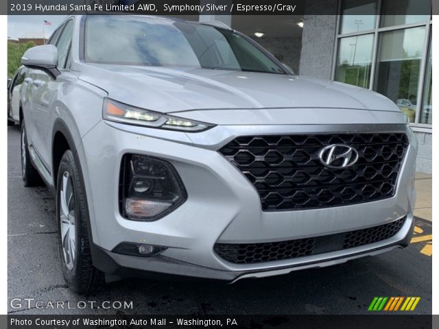 2019 Hyundai Santa Fe Limited AWD in Symphony Silver