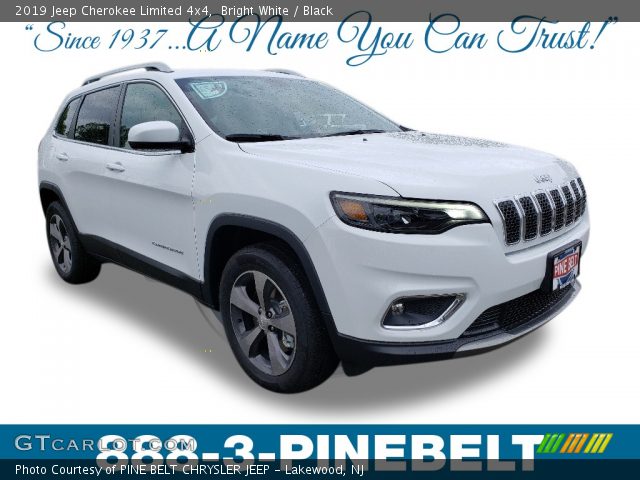 2019 Jeep Cherokee Limited 4x4 in Bright White