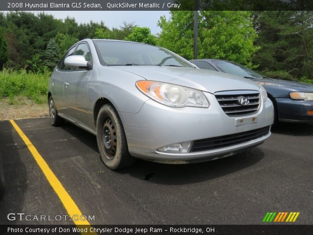 2008 Hyundai Elantra GLS Sedan in QuickSilver Metallic