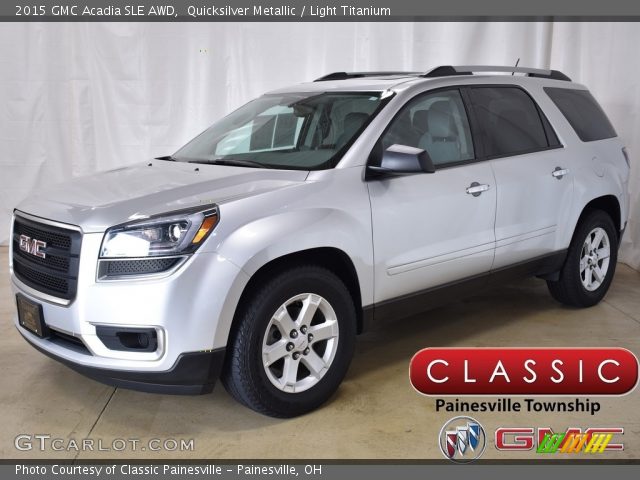 2015 GMC Acadia SLE AWD in Quicksilver Metallic
