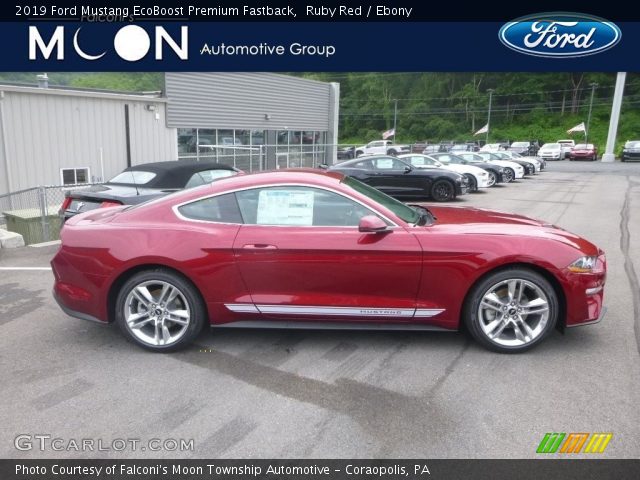 2019 Ford Mustang EcoBoost Premium Fastback in Ruby Red