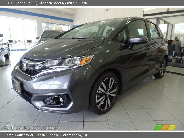 2019 Honda Fit EX in Modern Steel Metallic