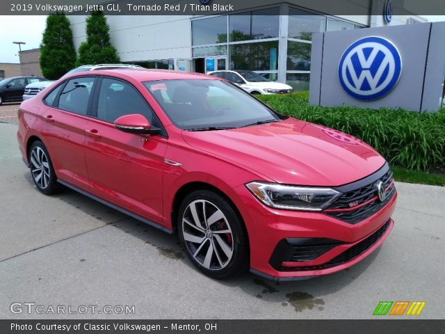 2019 Volkswagen Jetta GLI in Tornado Red