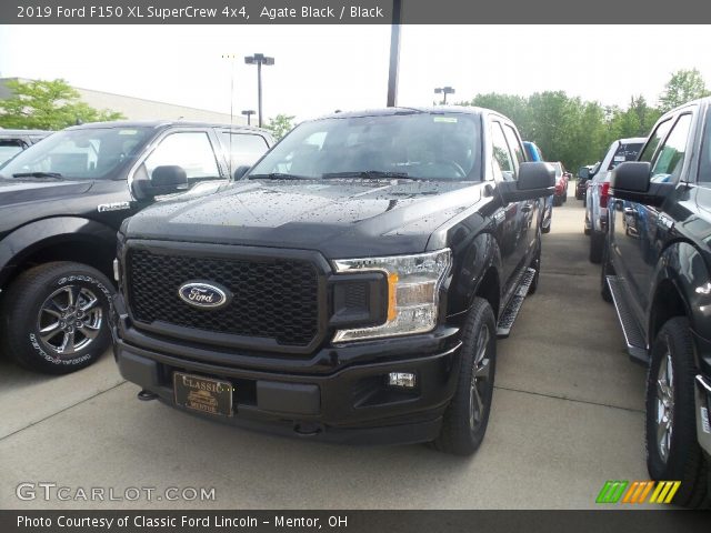 2019 Ford F150 XL SuperCrew 4x4 in Agate Black