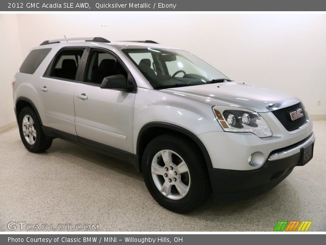 2012 GMC Acadia SLE AWD in Quicksilver Metallic