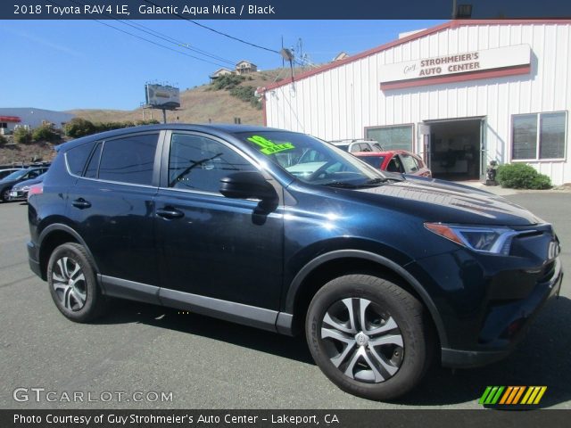 2018 Toyota RAV4 LE in Galactic Aqua Mica