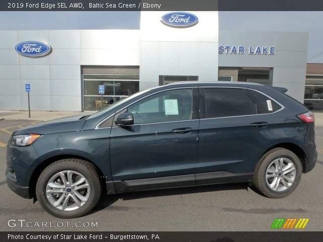 2019 Ford Edge SEL AWD in Baltic Sea Green