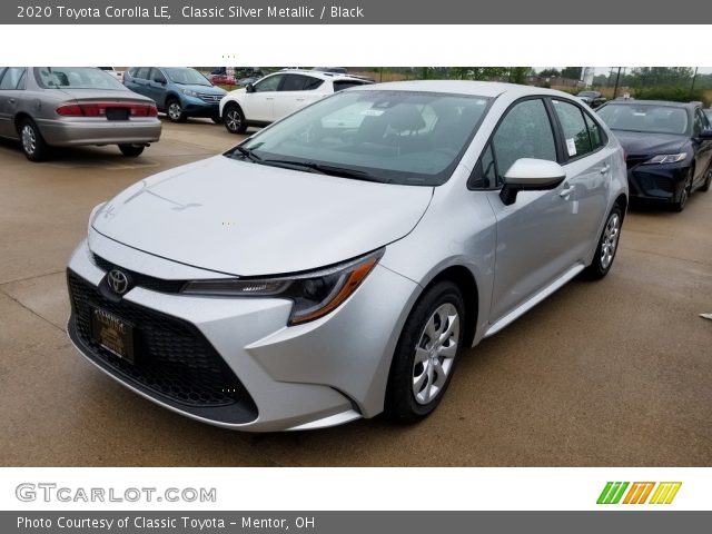 2020 Toyota Corolla LE in Classic Silver Metallic