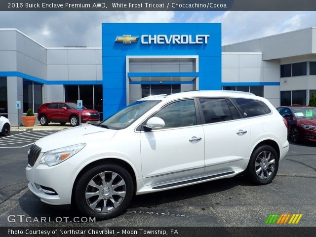 2016 Buick Enclave Premium AWD in White Frost Tricoat