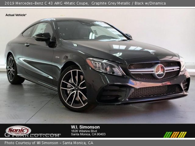 2019 Mercedes-Benz C 43 AMG 4Matic Coupe in Graphite Grey Metallic