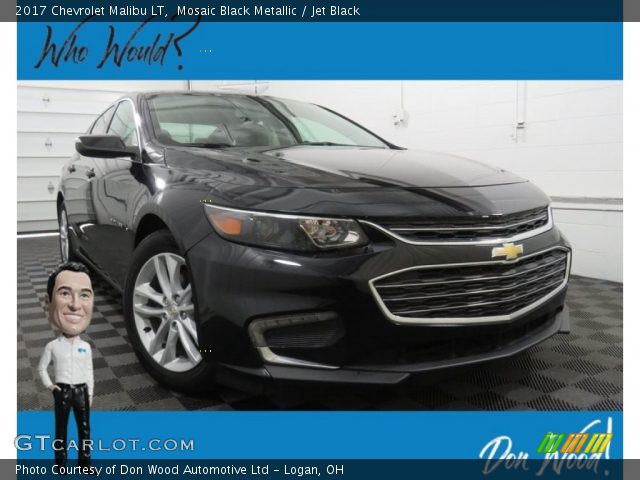 2017 Chevrolet Malibu LT in Mosaic Black Metallic