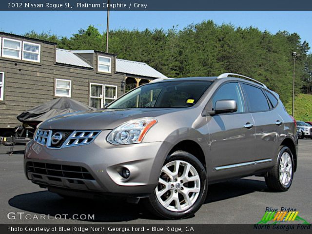 2012 Nissan Rogue SL in Platinum Graphite