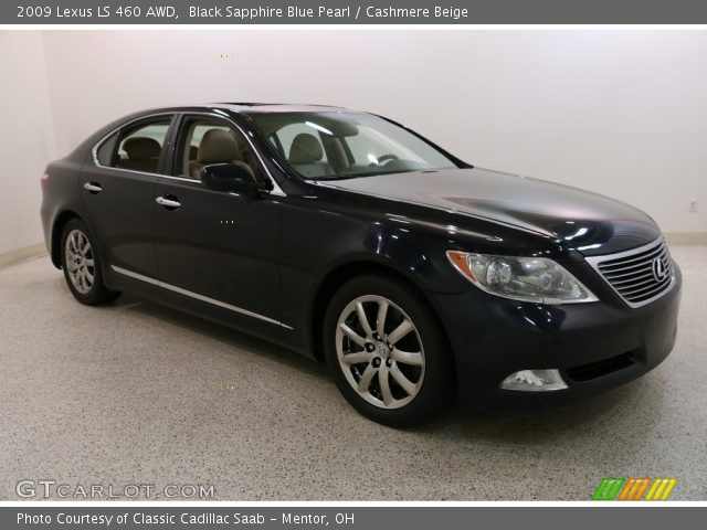 2009 Lexus LS 460 AWD in Black Sapphire Blue Pearl