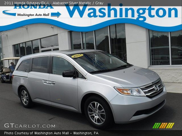 2011 Honda Odyssey EX-L in Alabaster Silver Metallic