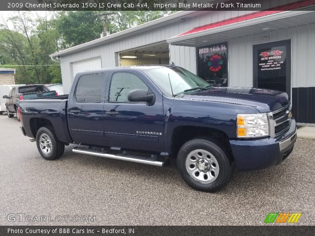 2009 Chevrolet Silverado 1500 LS Crew Cab 4x4 in Imperial Blue Metallic