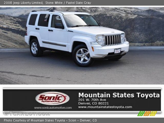 2008 Jeep Liberty Limited in Stone White