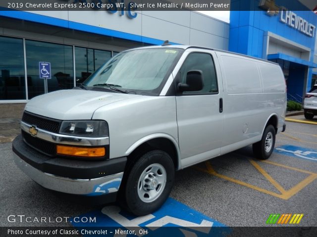 2019 Chevrolet Express 2500 Cargo WT in Silver Ice Metallic