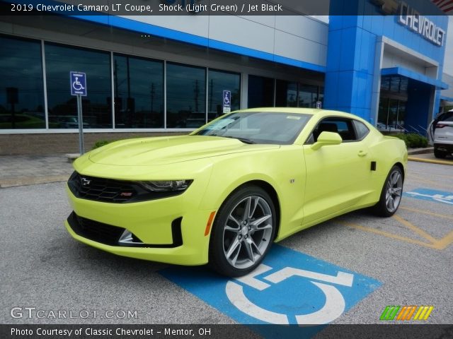 2019 Chevrolet Camaro LT Coupe in Shock (Light Green)