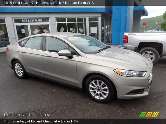 2016 Ford Fusion S in Magnetic Metallic
