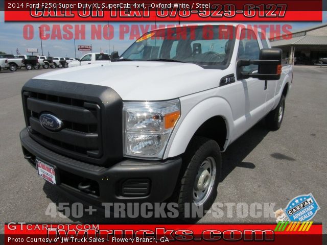 2014 Ford F250 Super Duty XL SuperCab 4x4 in Oxford White