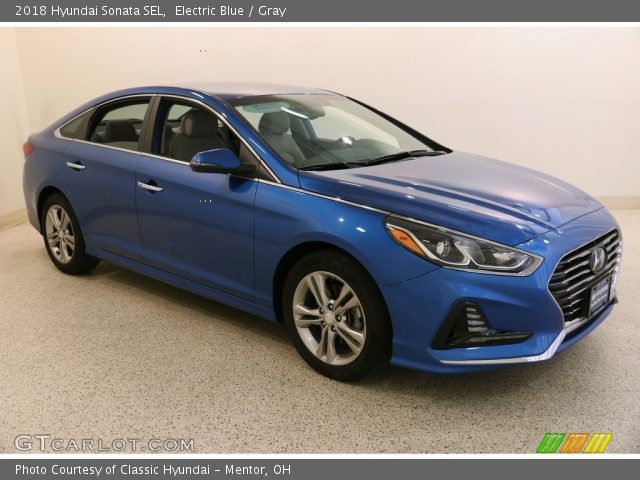 2018 Hyundai Sonata SEL in Electric Blue