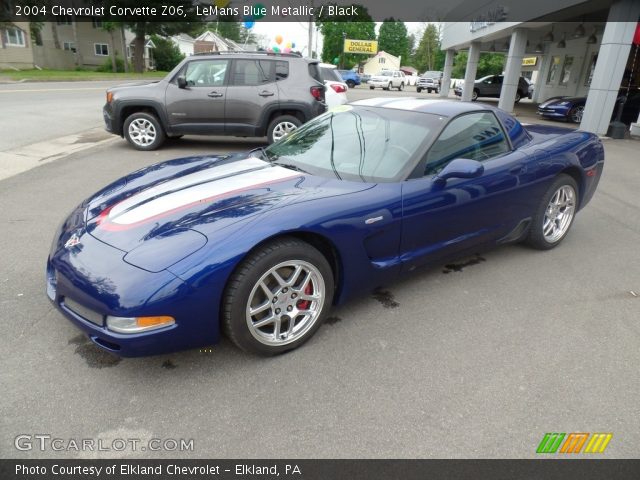 2004 Chevrolet Corvette Z06 in LeMans Blue Metallic