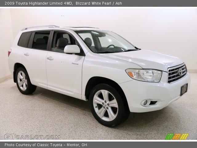 2009 Toyota Highlander Limited 4WD in Blizzard White Pearl