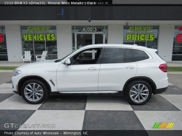 2019 BMW X3 sDrive30i in Mineral White Metallic