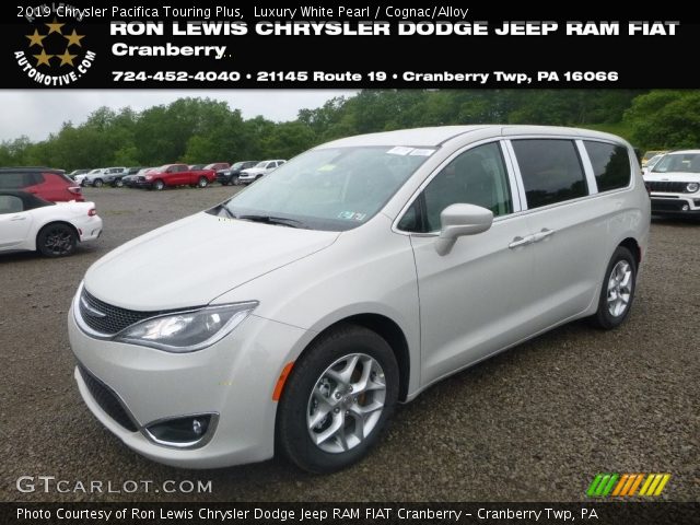 2019 Chrysler Pacifica Touring Plus in Luxury White Pearl