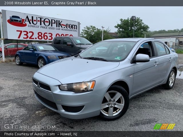 2008 Mitsubishi Lancer ES in Graphite Gray Pearl