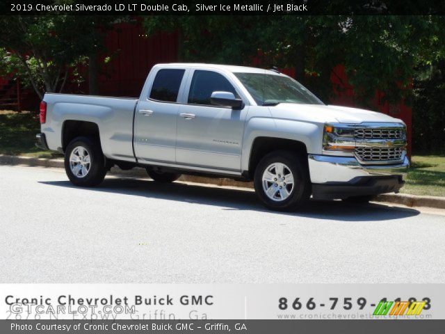 2019 Chevrolet Silverado LD LT Double Cab in Silver Ice Metallic