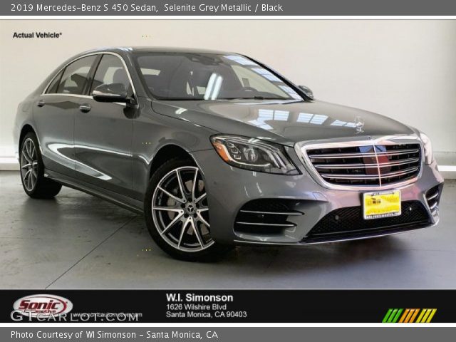 2019 Mercedes-Benz S 450 Sedan in Selenite Grey Metallic