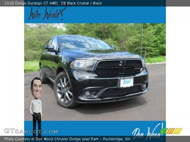 2018 Dodge Durango GT AWD in DB Black Crystal