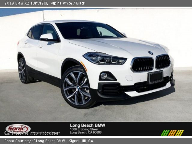 2019 BMW X2 sDrive28i in Alpine White