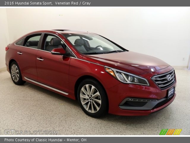 2016 Hyundai Sonata Sport in Venetian Red