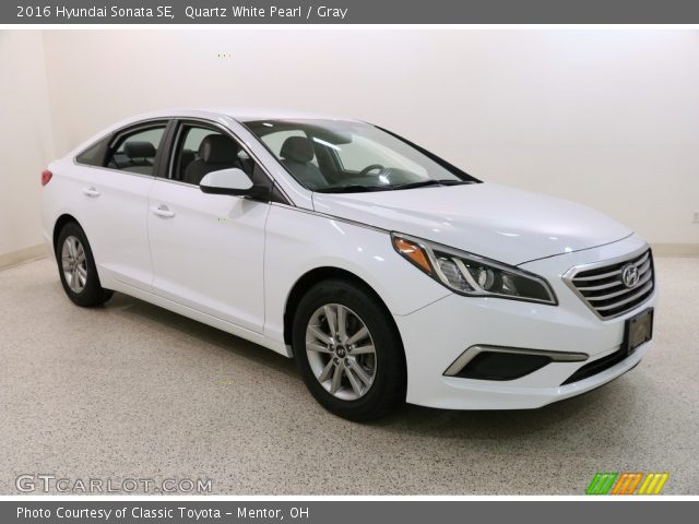 2016 Hyundai Sonata SE in Quartz White Pearl