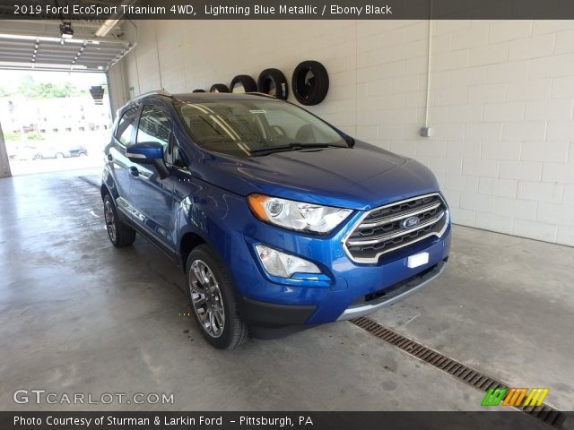 2019 Ford EcoSport Titanium 4WD in Lightning Blue Metallic