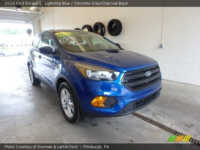 2019 Ford Escape S in Lightning Blue