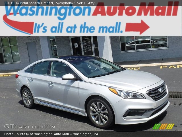 2016 Hyundai Sonata Limited in Symphony Silver