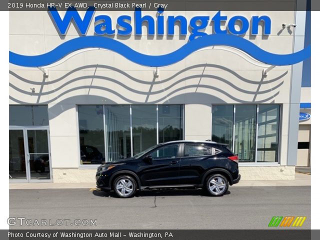 2019 Honda HR-V EX AWD in Crystal Black Pearl