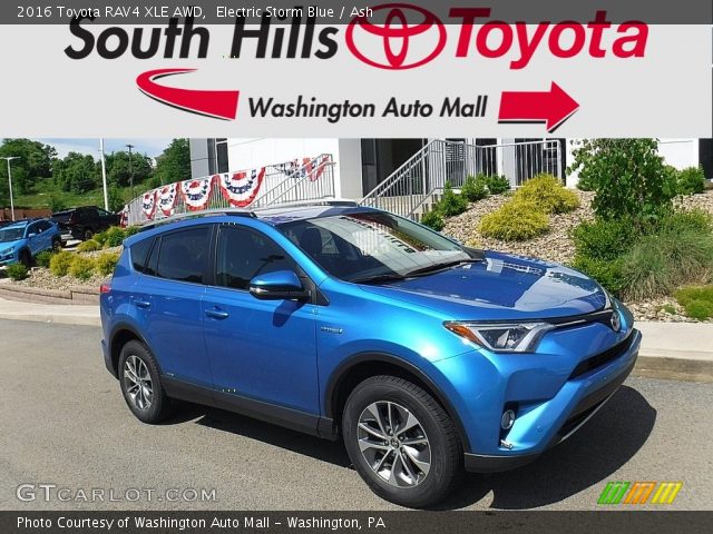 2016 Toyota RAV4 XLE AWD in Electric Storm Blue