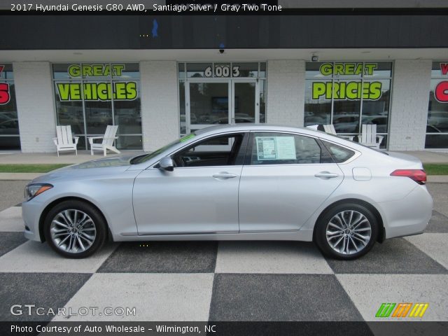 2017 Hyundai Genesis G80 AWD in Santiago Silver