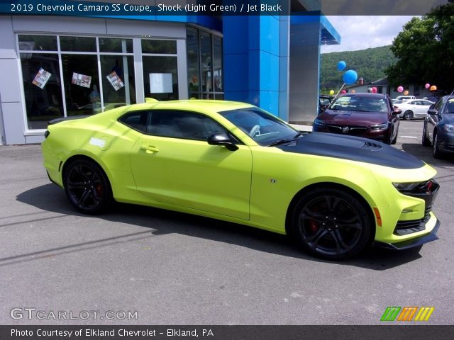 2019 Chevrolet Camaro SS Coupe in Shock (Light Green)