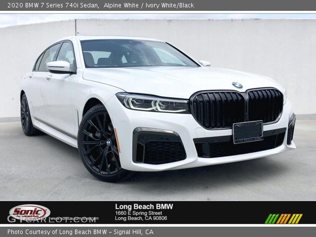 2020 BMW 7 Series 740i Sedan in Alpine White