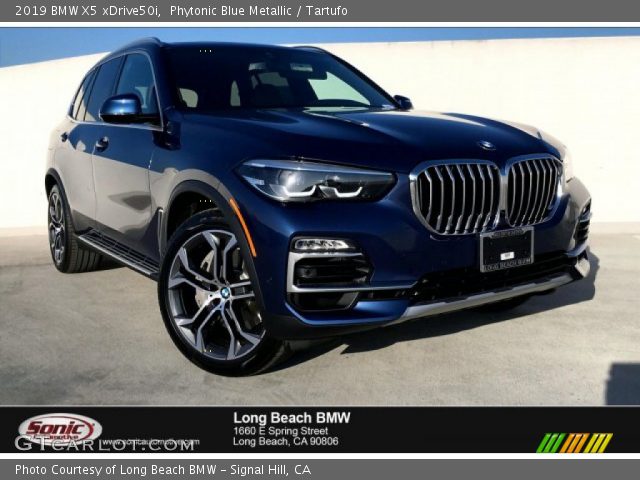 2019 BMW X5 xDrive50i in Phytonic Blue Metallic